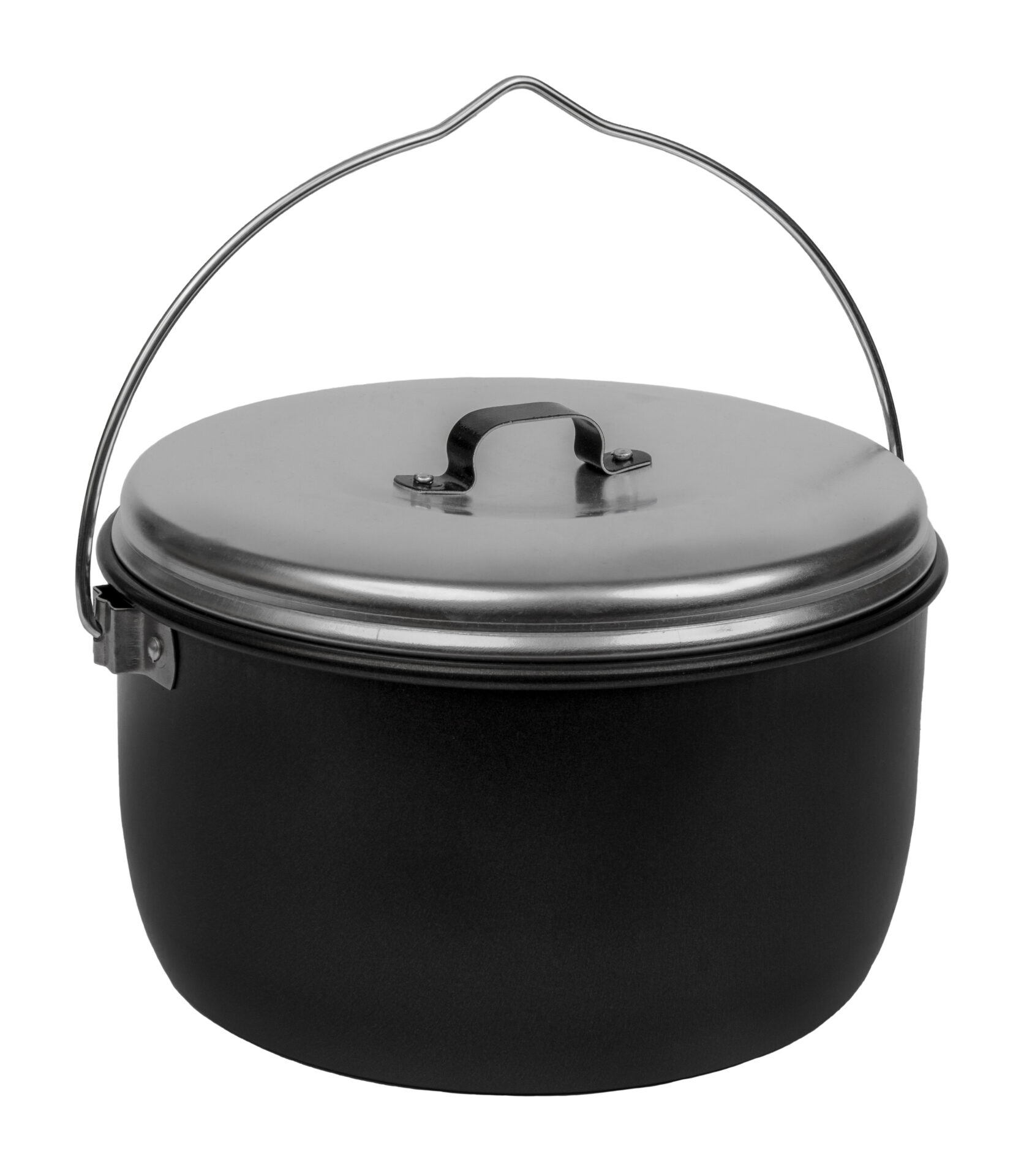Lägerkärl 4.5 L svart med högt lock