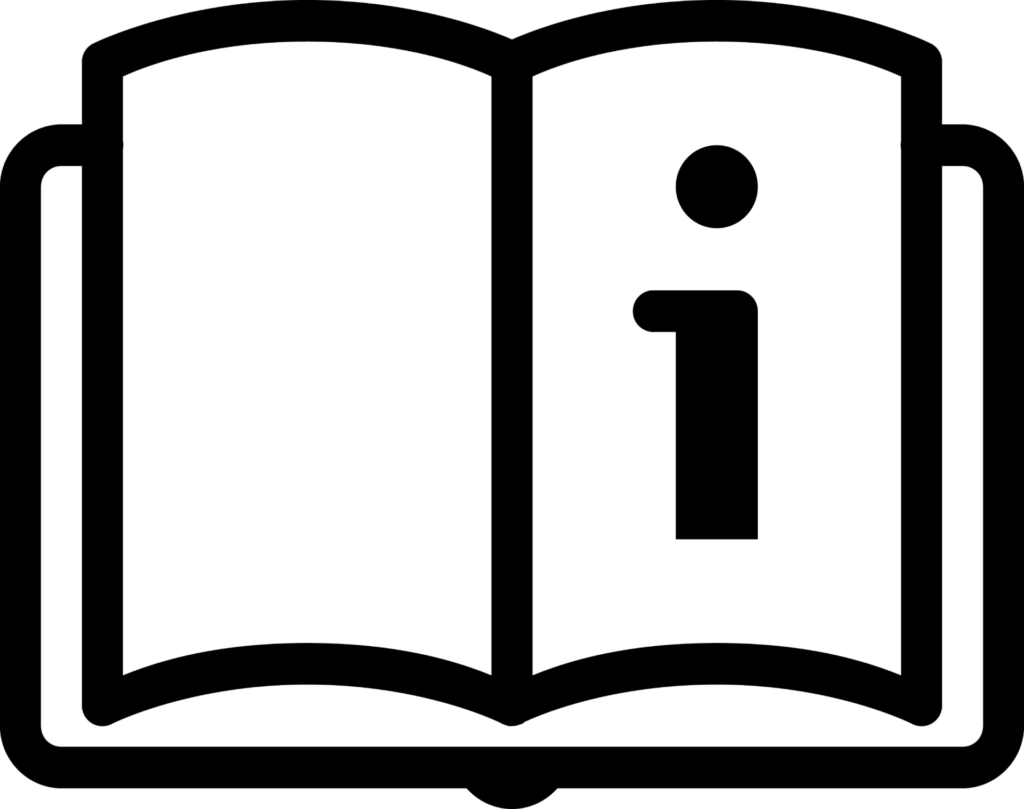 Instruktionbok symbol
