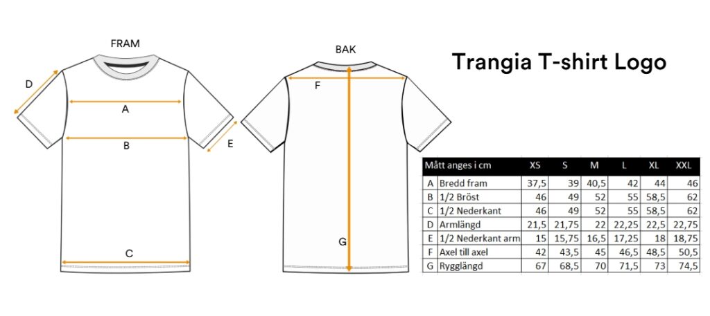 tshirt size